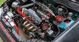Honda Civic engine detail